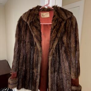 Vintage, Locally Made Fur Coat